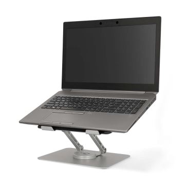 Rotating laptop stand