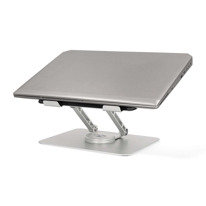 Rotating laptop stand