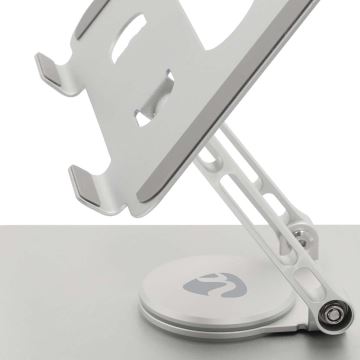 Rotating laptop stand