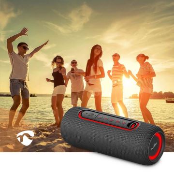 LED RGB Rechargeable speaker 30W/2000 mAh IPX5