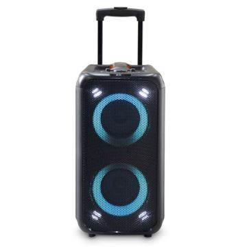 LED RGB Rechargeable speaker 240W/4000 mAh + remote control