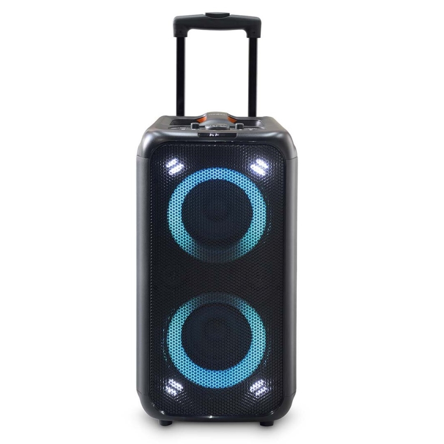 LED RGB Rechargeable speaker 240W/4000 mAh + remote control