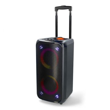 LED RGB Rechargeable speaker 240W/4000 mAh + remote control