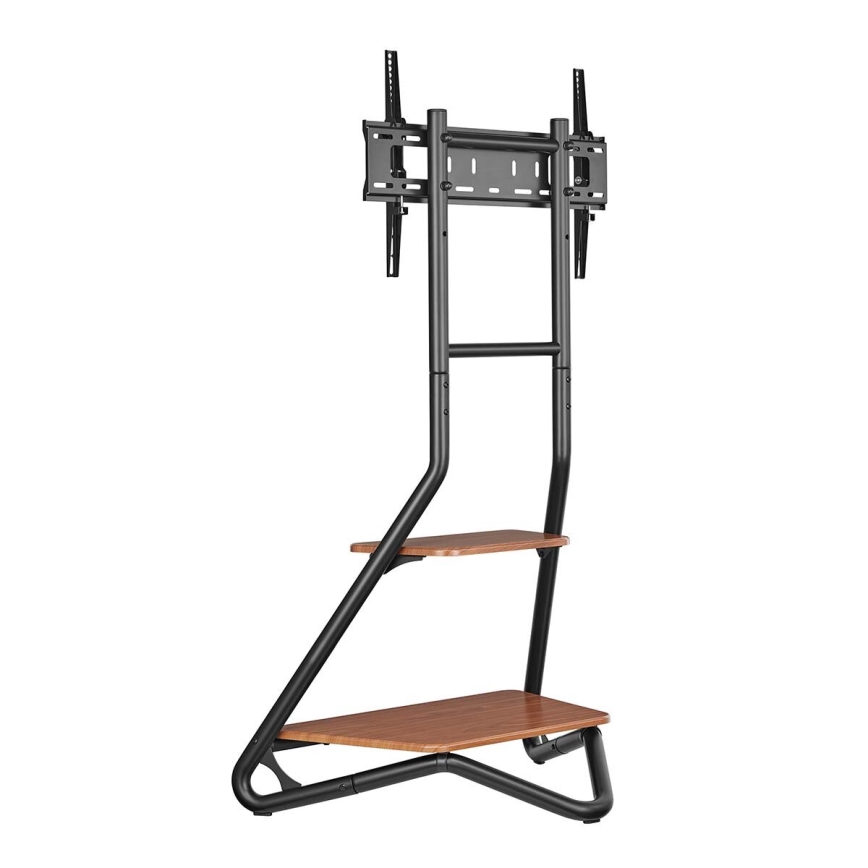 Floor stand for TV 37-75" black/brown