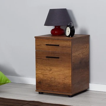 Nightstand 57x40 cm brown