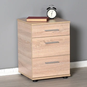 Nightstand 57x40 cm brown