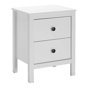 Nightstand 61x46 cm white