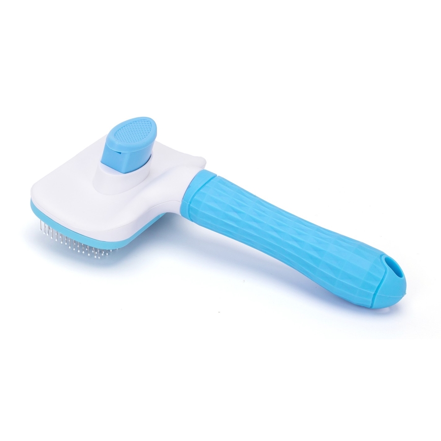 Nobleza - Brush for dogs and cats blue 10,5 cm