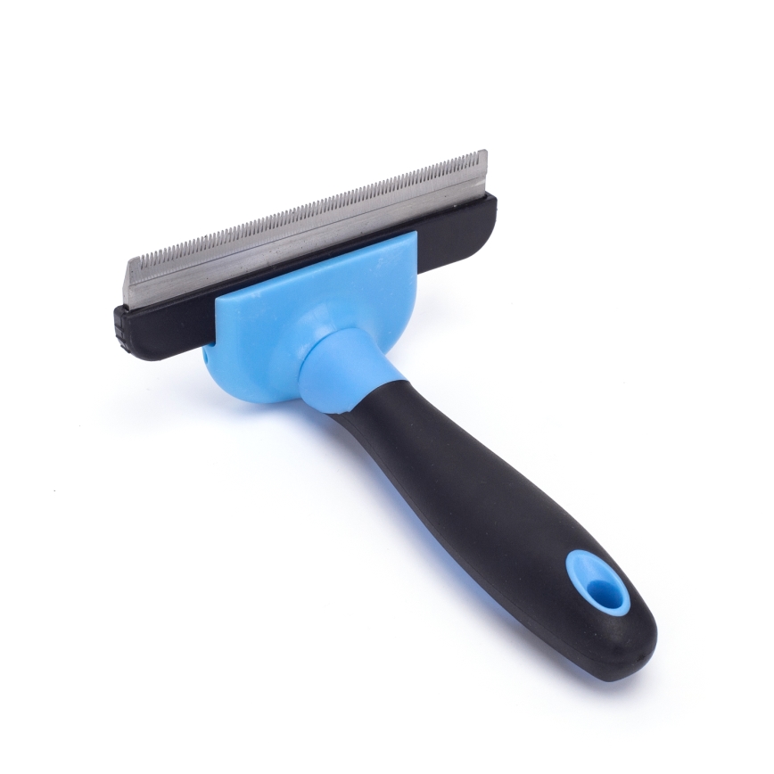 Nobleza - Brush for dogs and cats blue 10,5 cm