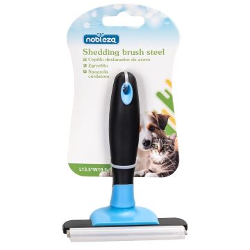 Nobleza - Brush for dogs and cats blue 10,5 cm