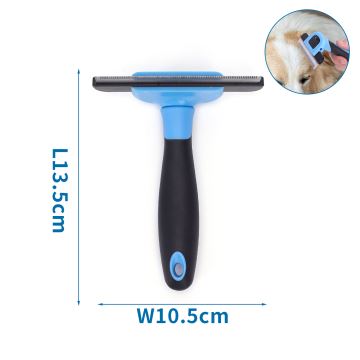 Nobleza - Brush for dogs and cats blue 10,5 cm