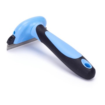 Nobleza - Brush for dogs and cats blue 7 cm