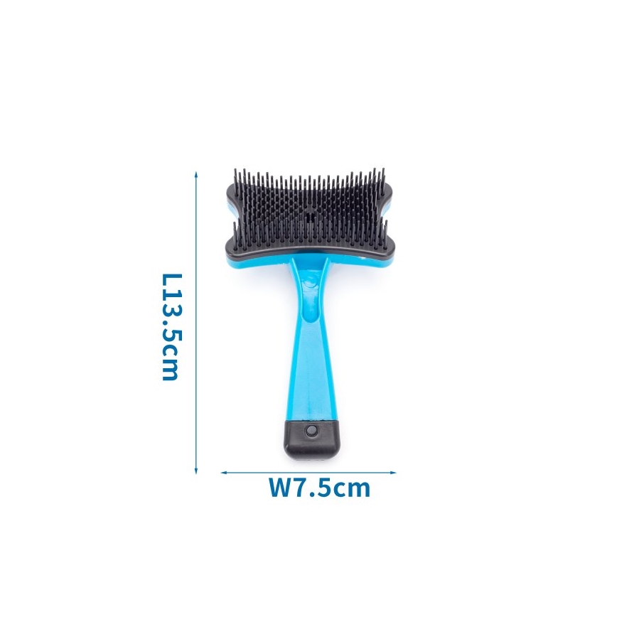 Nobleza - Brush for dogs and cats blue/black