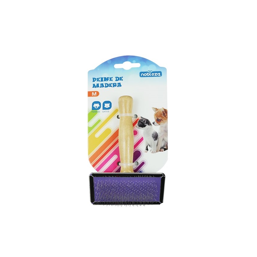 Nobleza - Brush for dogs and cats wood