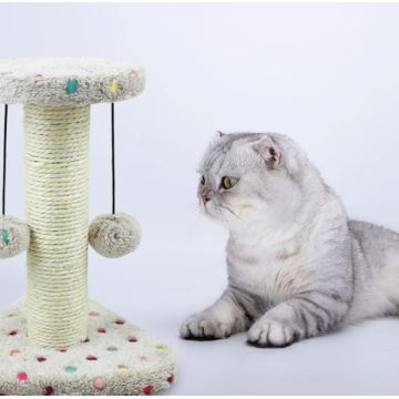 Nobleza - Cat scratcher 28x20x22 cm beige