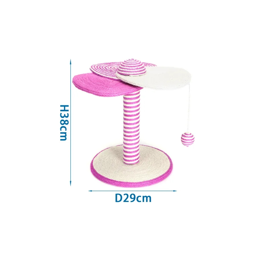 Nobleza - Cat scratcher 38x29 cm pink