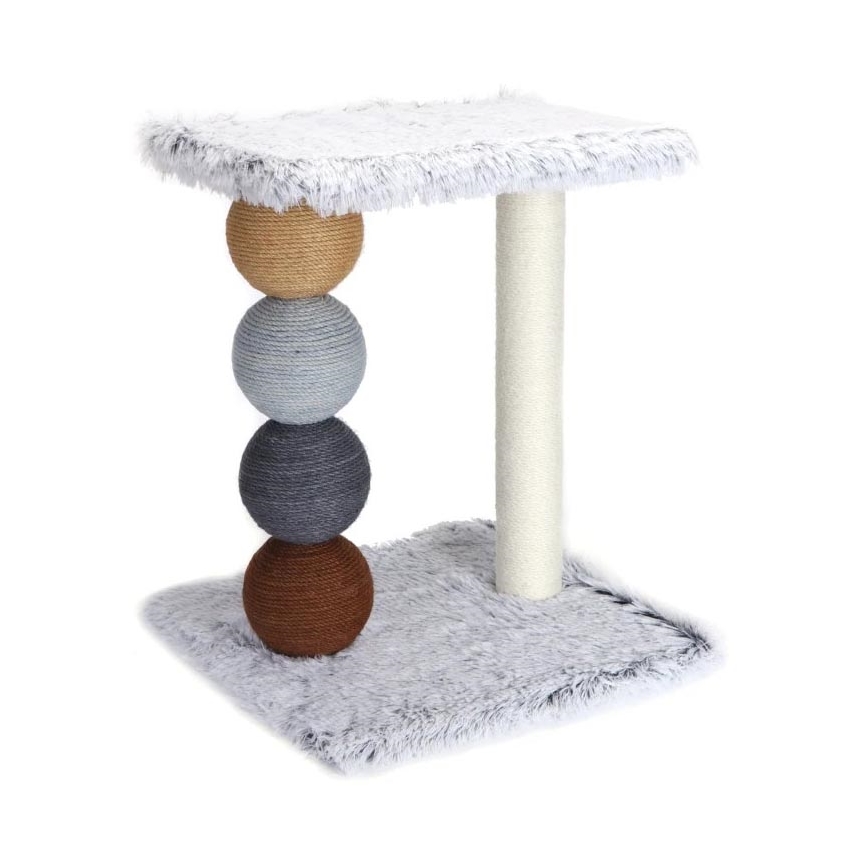 Nobleza - Cat scratcher 52x40,5x40,5 cm grey