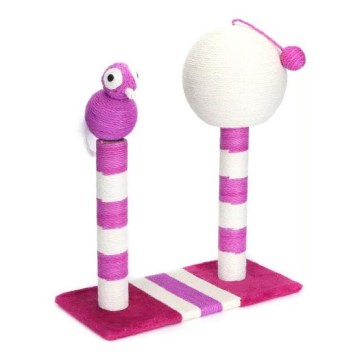 Nobleza - Cat scratcher 55x45x20 cm pink