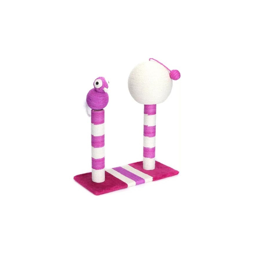 Nobleza - Cat scratcher 55x45x20 cm pink