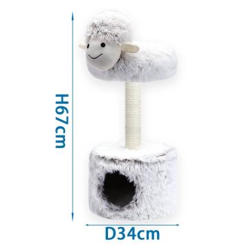 Nobleza - Cat scratcher 67x34cm sheep