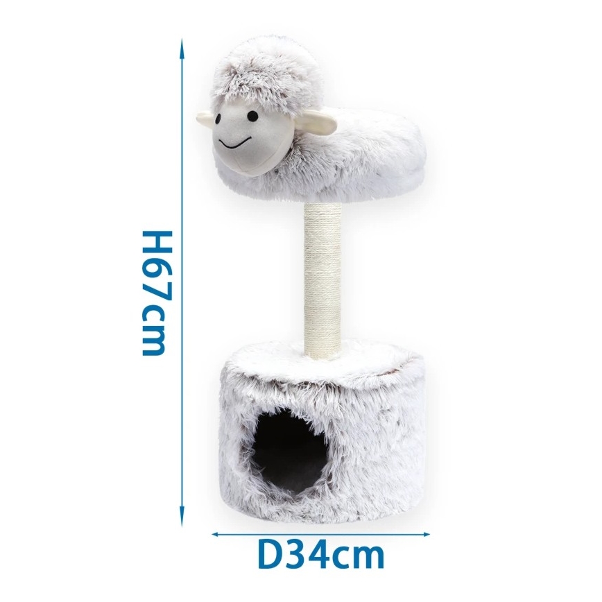 Nobleza - Cat scratcher 67x34cm sheep