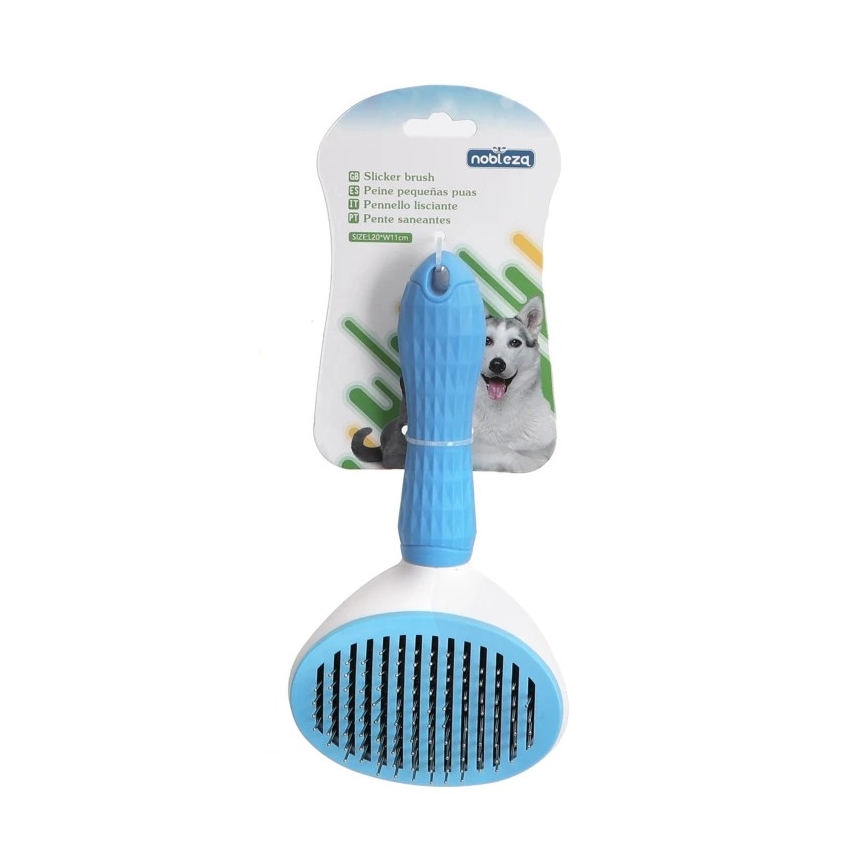 Nobleza - Comb for dogs and cats blue 11 cm