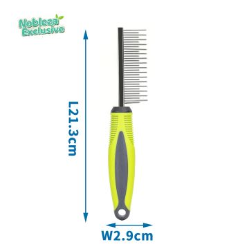 Nobleza - Comb for dogs and cats green