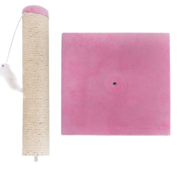 Nobleza - Scratcher for cats pink/beige