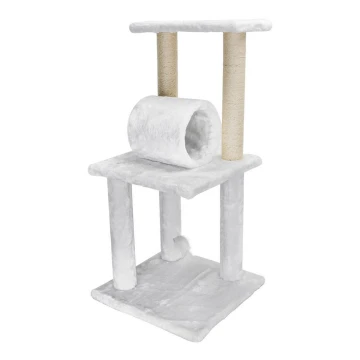 Nobleza - Scratcher for cats white/beige