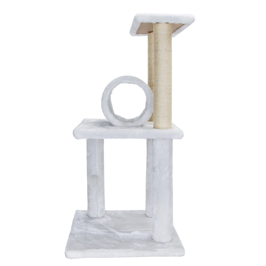 Nobleza - Scratcher for cats white/beige