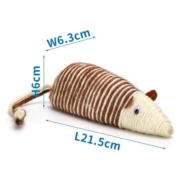 Nobleza - Toy for cats 6x21cm mouse