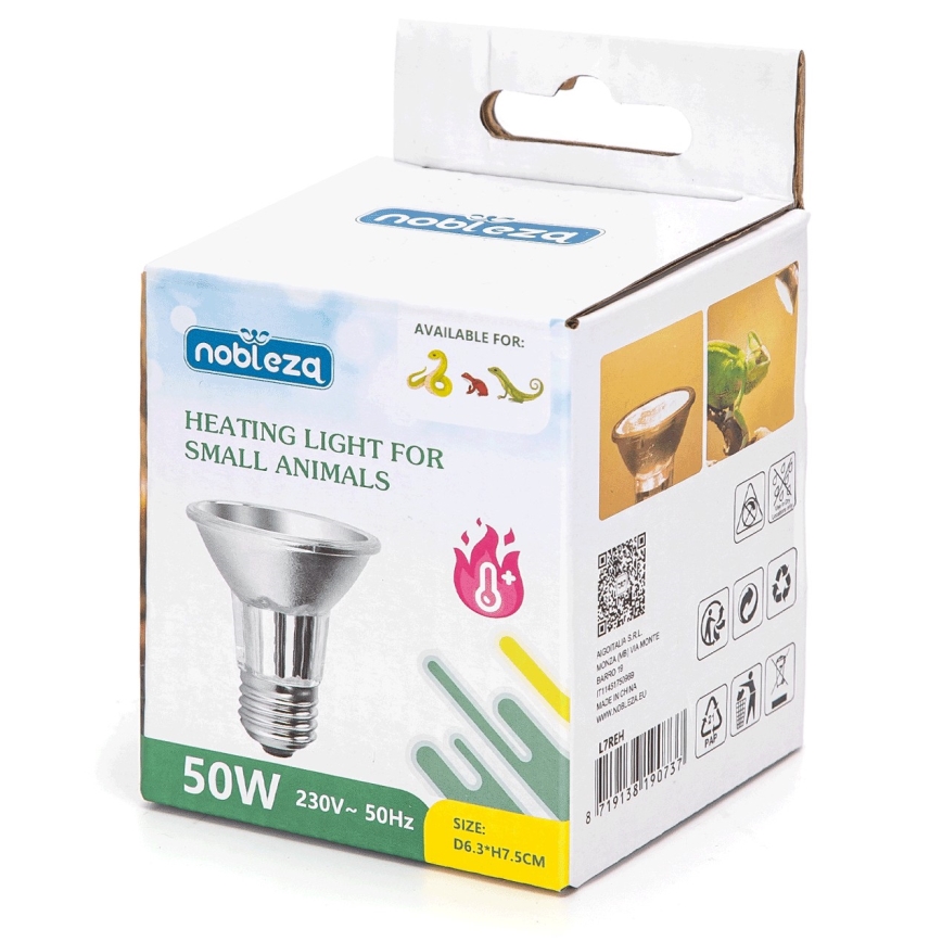 Nobleza - UVB Bulb for terrariums E27/50W/230V