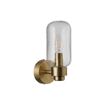 Nordlux - Bathroom wall light TUTAN 1xE14/25W/230V IP44 brass