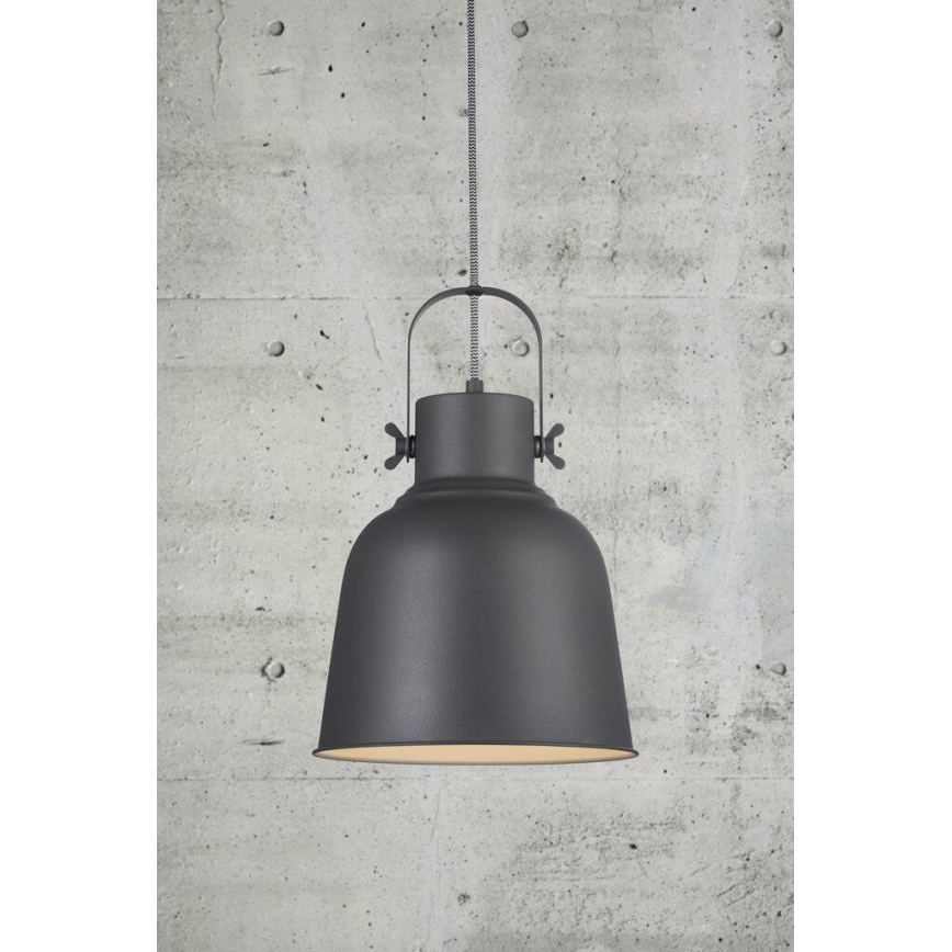 Nordlux - Chandelier on a string ADRIAN 1xE27/40W/230V d. 25 cm anthracite