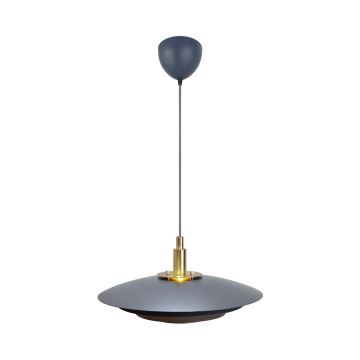 Nordlux - Chandelier on a string BRETAGNE 1xG9/25W/230V anthracite