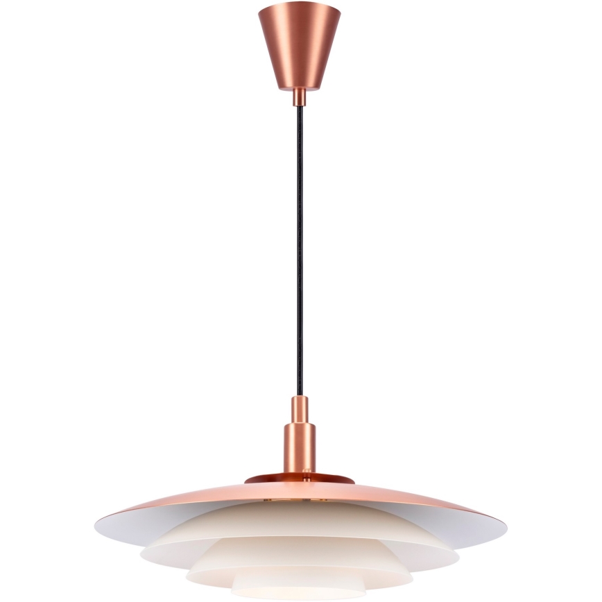 Nordlux - Chandelier on a string BRETAGNE 1xG9/25W/230V Rose gold