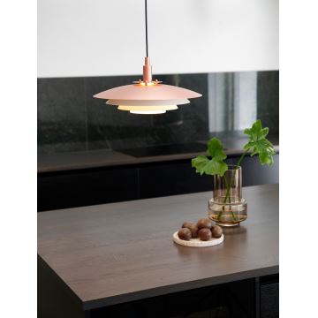 Nordlux - Chandelier on a string BRETAGNE 1xG9/25W/230V Rose gold