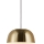 Nordlux - Chandelier on a string CERA 1xE27/60W/230V gold