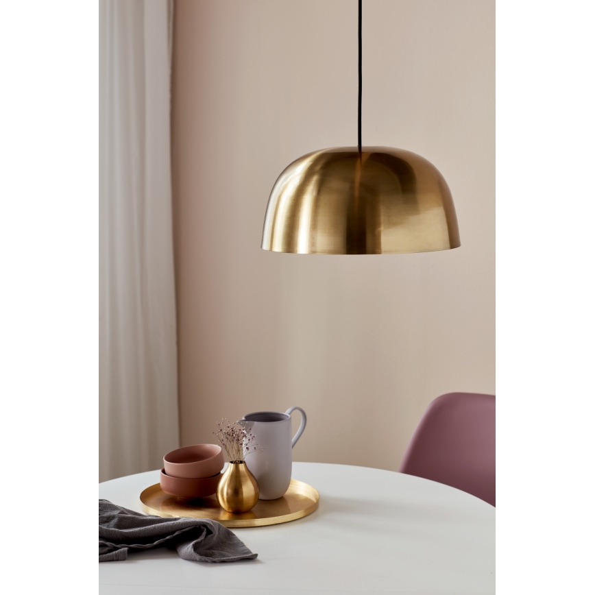 Nordlux - Chandelier on a string CERA 1xE27/60W/230V gold