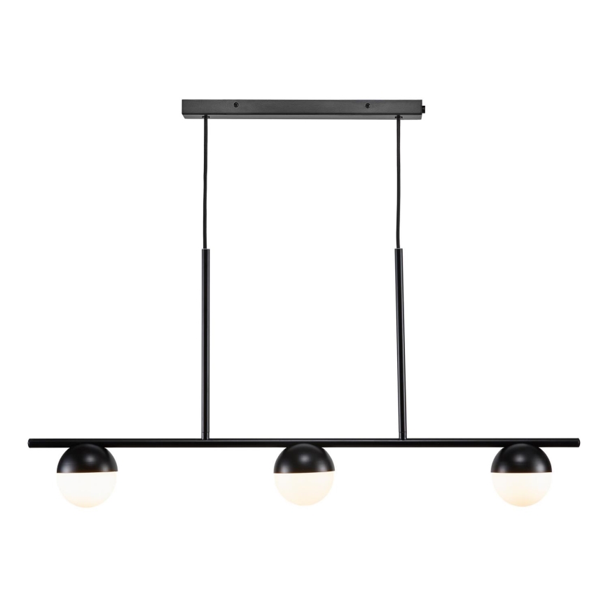 Nordlux - Chandelier on a string CONTINA 3xG9/5W/230V black