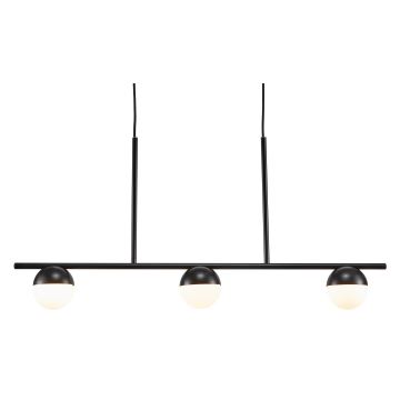 Nordlux - Chandelier on a string CONTINA 3xG9/5W/230V black