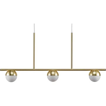 Nordlux - Chandelier on a string CONTINA 3xG9/5W/230V brass