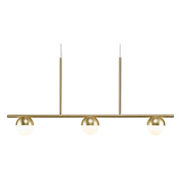 Nordlux - Chandelier on a string CONTINA 3xG9/5W/230V brass