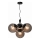 Nordlux - Chandelier on a string IVONA 4xE27/28W/230V black