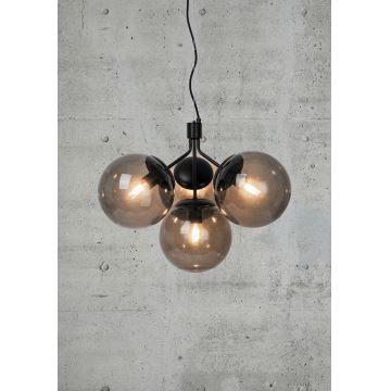 Nordlux - Chandelier on a string IVONA 4xE27/28W/230V black