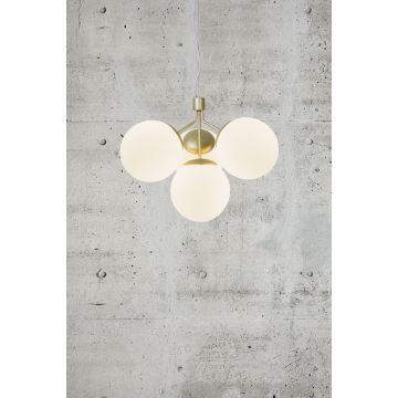 Nordlux - Chandelier on a string IVONA 4xE27/28W/230V gold