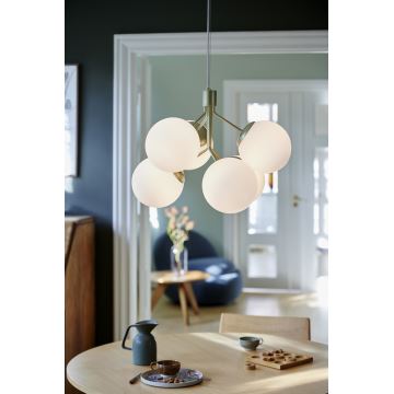 Nordlux - Chandelier on a string IVONA 6xE27/28W/230V gold