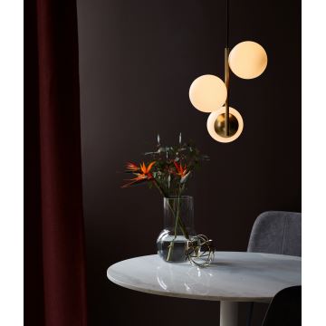 Nordlux - Chandelier on a string LILLY 3xE14/40W/230V gold