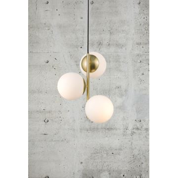 Nordlux - Chandelier on a string LILLY 3xE14/40W/230V gold