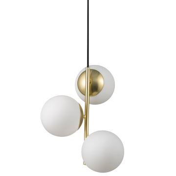 Nordlux - Chandelier on a string LILLY 3xE14/40W/230V gold